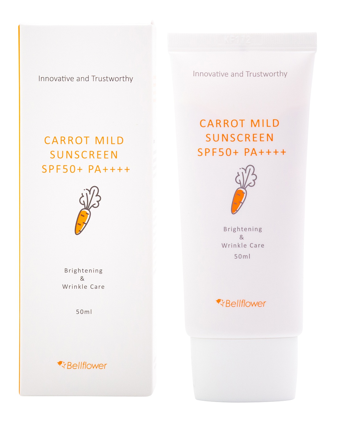 Bellflower Carrot Mild Sunscreen Spf50+/Pa++++