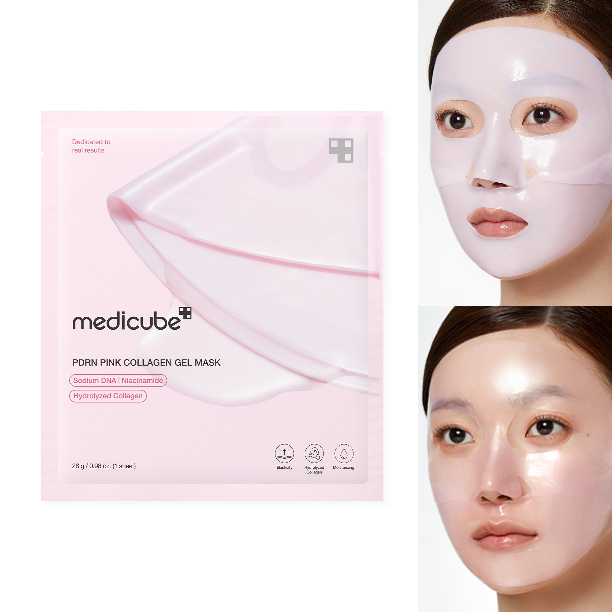 Medicube Salmon Dna Pdrn Pink Collagen Jelly Gel Mask