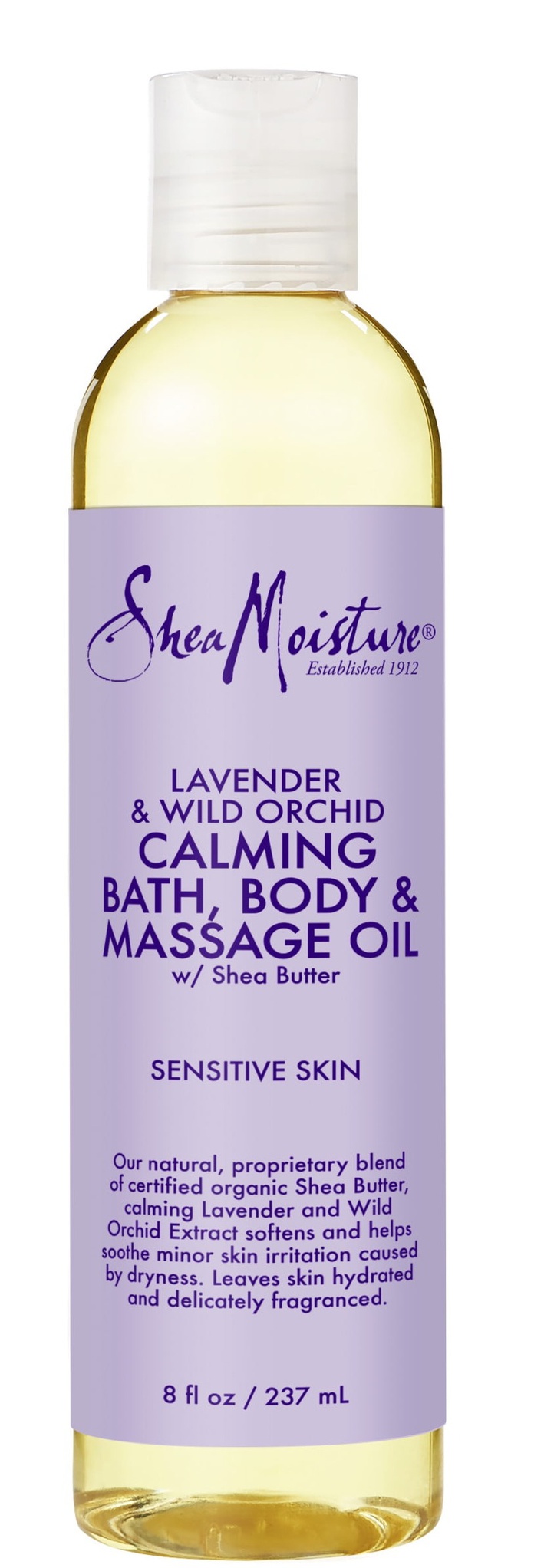 Shea Moisture Lavender & Wild Orchid Bath, Body & Massage Oil