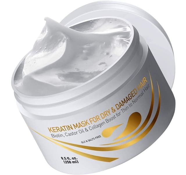 Vitamins Keratin Mask For Dry & Damaged Hair