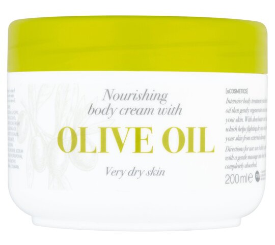 sCOSMETICS Nourishing Body Cream With Olive Oil