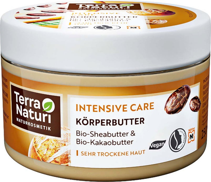 Terra Naturi Intensive Care Körperbutter Bio-Sheabutter & Bio-Kakaobutter