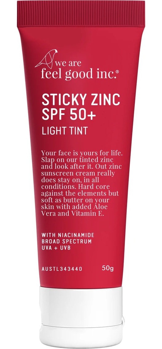 We are Feel good Inc Sticky Zinc SPF 50+ Light Tint