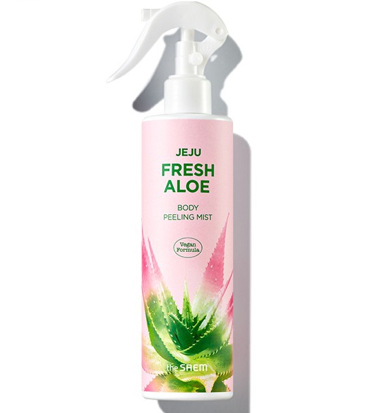 The Saem Jeju Fresh Aloe Body Peeling Mist