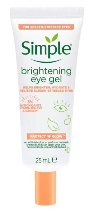 Simple Protect 'N' Glow Brightening Eye Gel