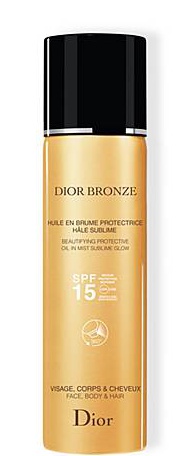 Dior Bronze Beautifying Protective Oil In Mist Sublime Glow SPF 15