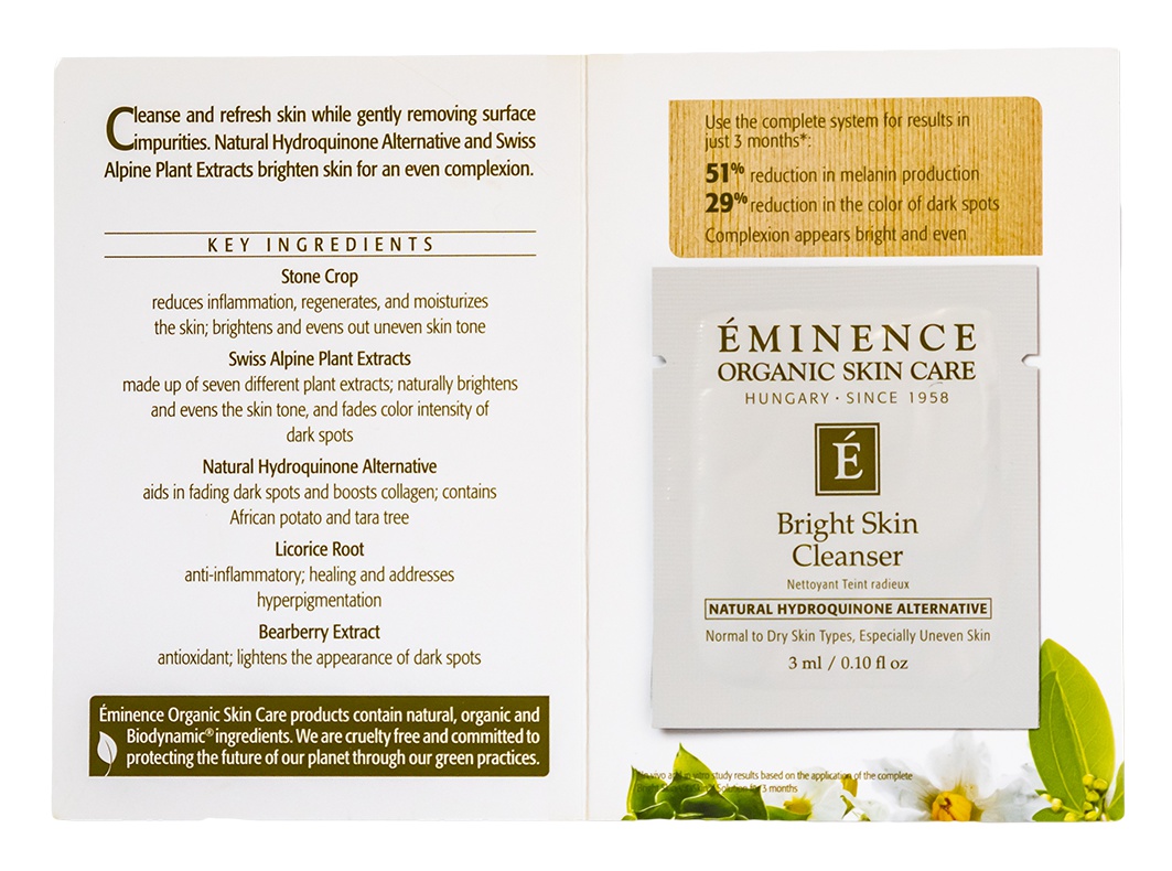 Eminence Organic Bright Skin Cleanser