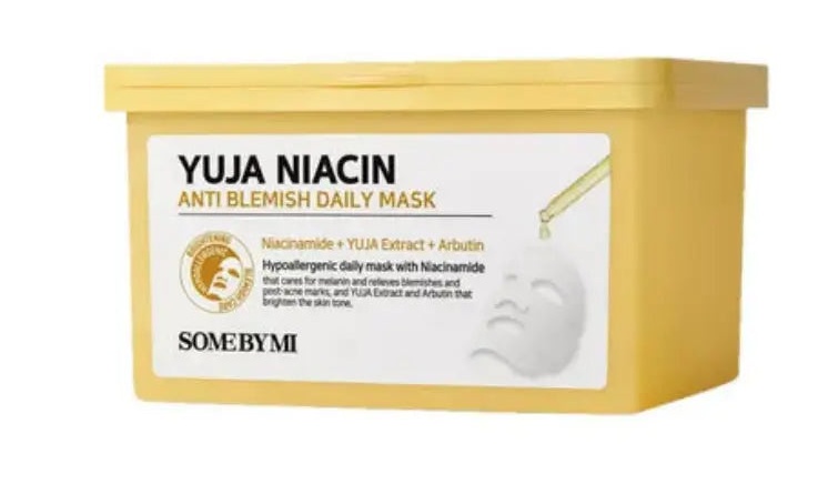 Some By Mi Yuja Niacin Anti Blemish Daily Mask