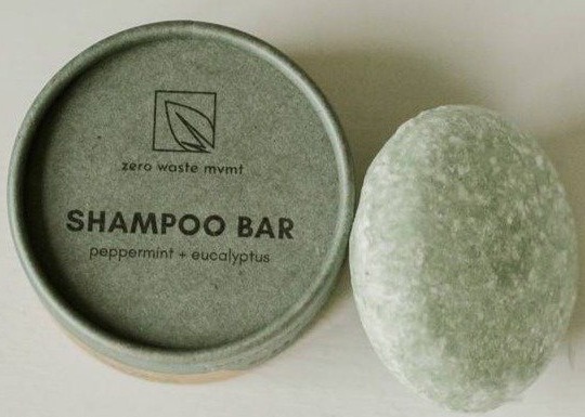 Zero Waste MVMT Shampoo Bar | Peppermint + Eucalyptus