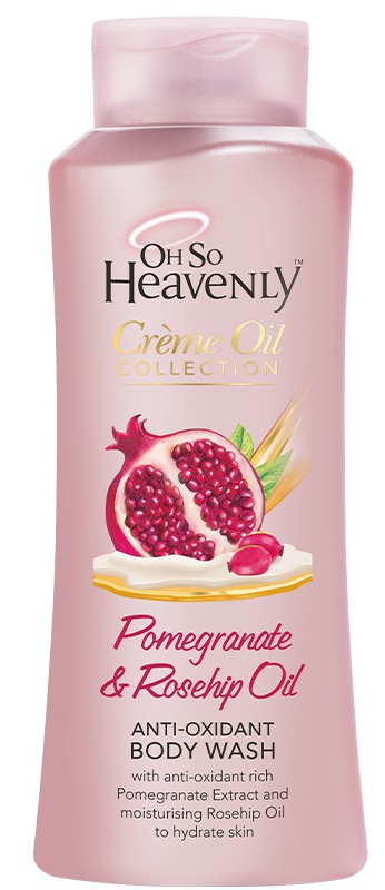 Oh So Heavenly Pomegranate And Rose Hip Oil Body Wash