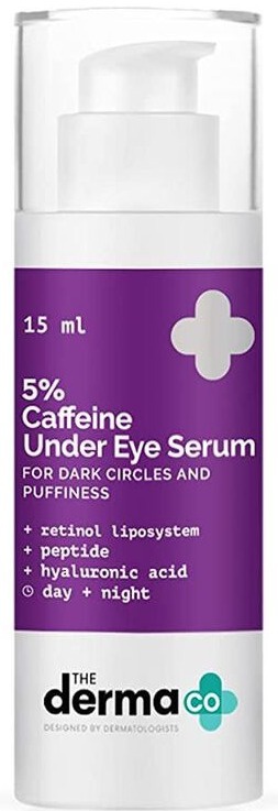 The derma CO 5% Caffeine Under Eye Serum For Dark Circles & Puffiness