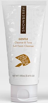 Snowberry Gentle Cleanse & Tone Soft Foaming Cleanser