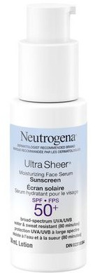 Neutrogena Ultra Sheer Moisturizing Face Serum Sunscreen SPF 50+