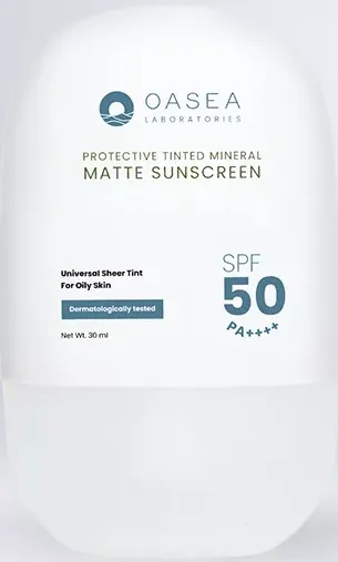 Oasea Laboratories Protective Tinted Mineral Matte Sunscreen