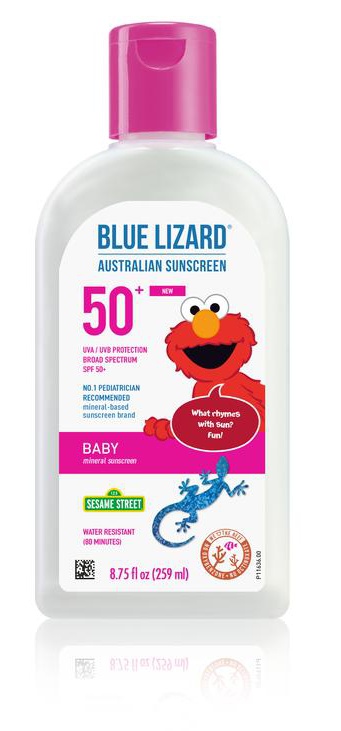 blue lizard sunscreen safe for babies