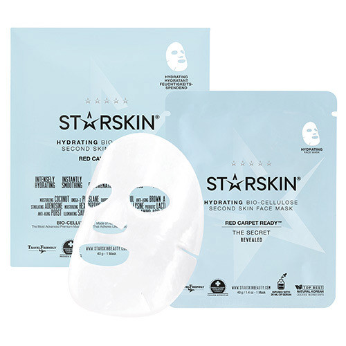 STARSKIN Red Carpet Ready Hydrating Bio Cellulose Second Skin Face Mask