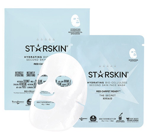 STARSKIN Red Carpet Ready Hydrating Bio Cellulose Second Skin Face Mask