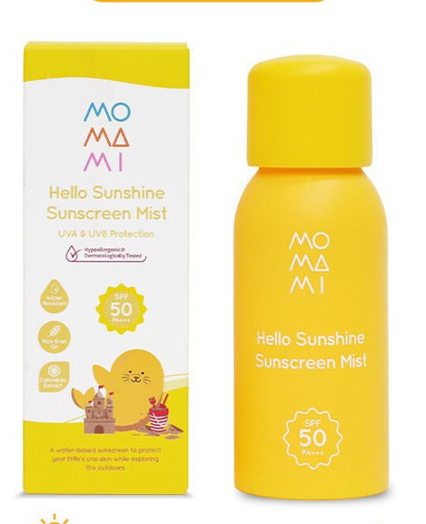 MOMAMI Hello Sunshine Sunscreen Mist