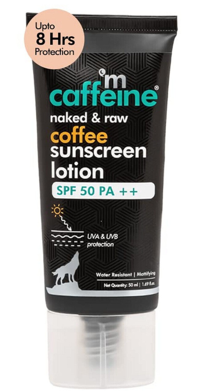 MCaffeine Naked And Raw Coffee Sunscreen Lotion