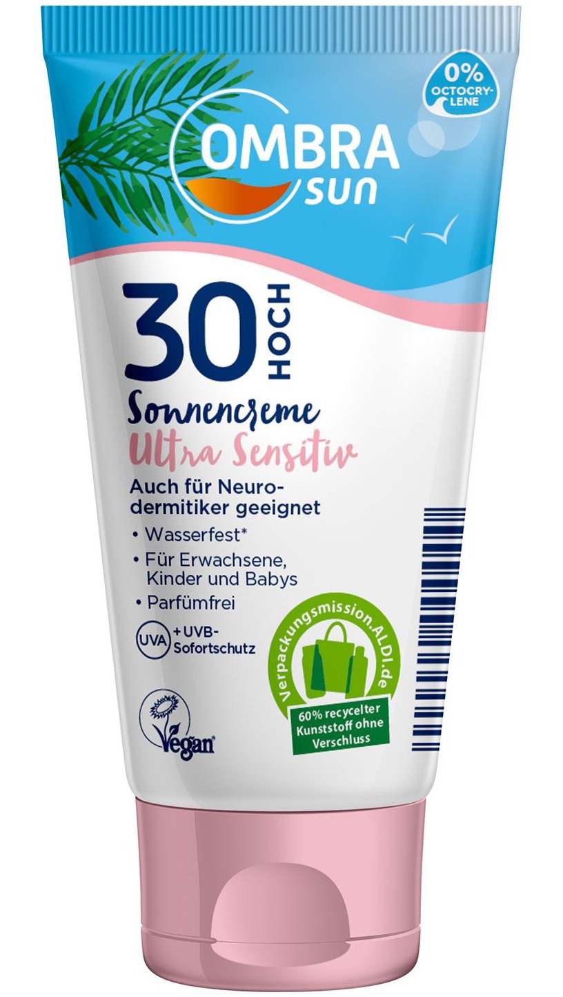 OMBRA SUN Ultra Sensitiv Sonnencreme LSF30