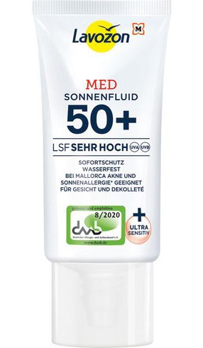 Lavozon Med Sonnenfluid LSF 50+
