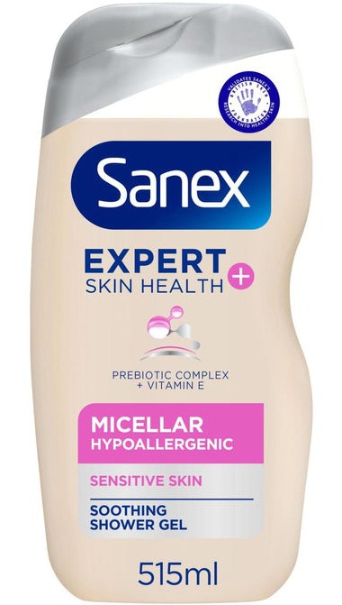 Sanex Expert Skin Health+ Hypoallergenic Shower Gel