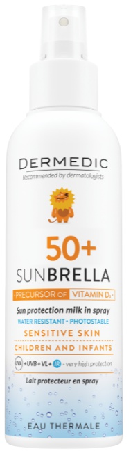 Dermedic Sunbrella Sun Protection Milk In Spray For Children And Infants SPF 50+