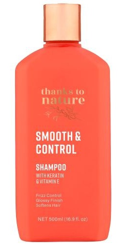Thanks To Nature Smooth And Control Shampoo