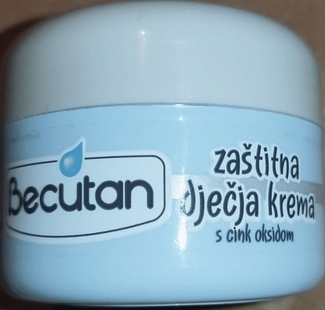 Becutan (Alkaloid) Protective Children’s Cream With Zinc Oxide