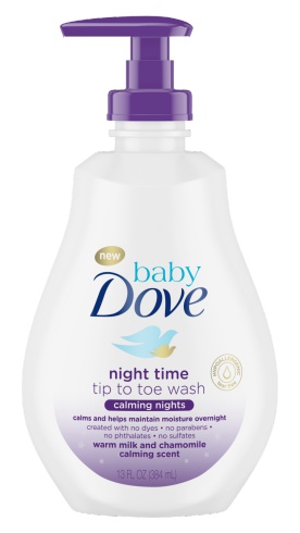 Baby Dove Calming Nights Tip To Toe Wash