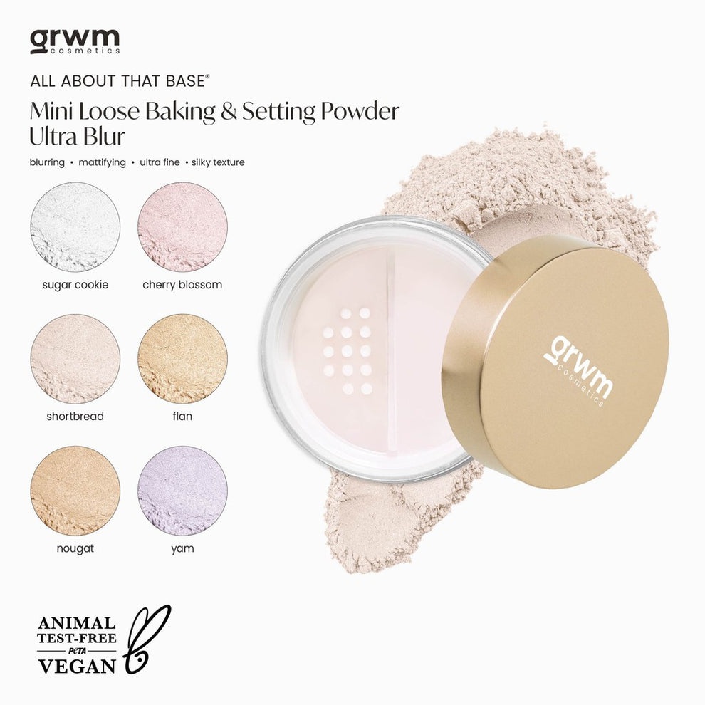 GRWM Cosmetics Powder Rush Loose Baking & Setting Powder Ultra Blur