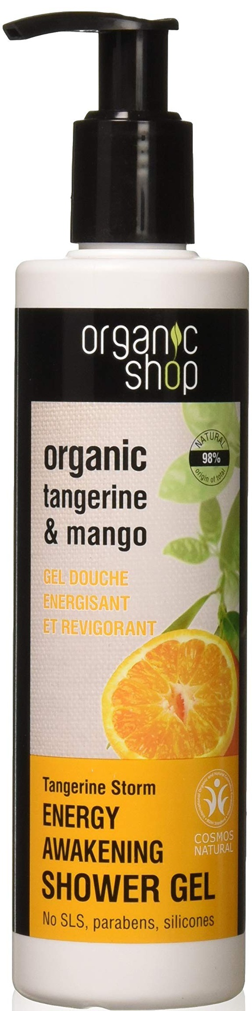 Organic Shop Tangerine Storm Energy Shower Gel