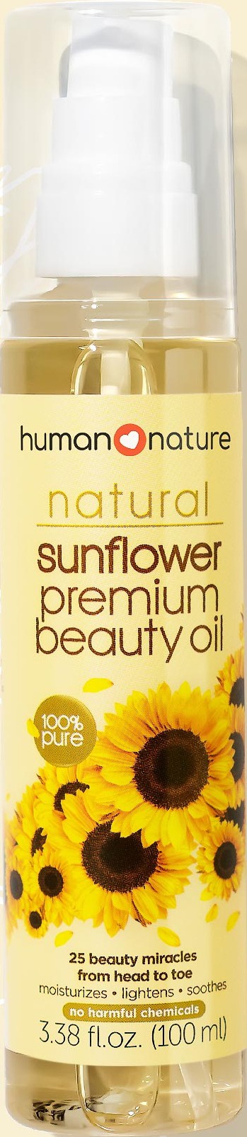 human  nature Sunflower Beauty Oil