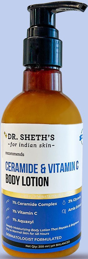 Dr. Sheth's Ceramide & Vitamin C Body Lotion