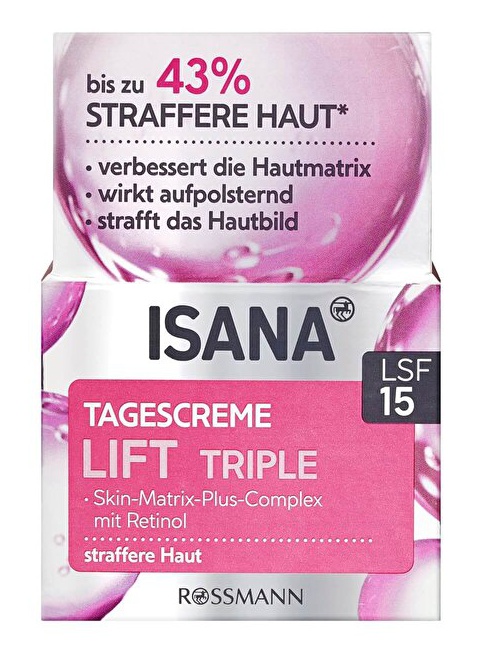 Isana Lift Triple Tagescreme LSF 15