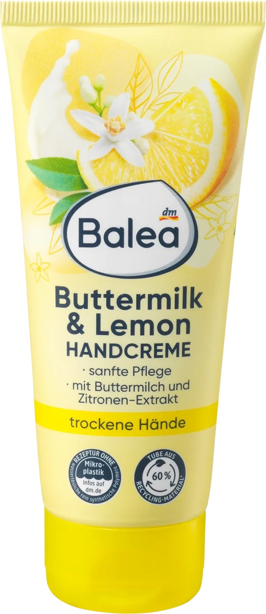 Balea Buttermilk & Lemon Handcreme