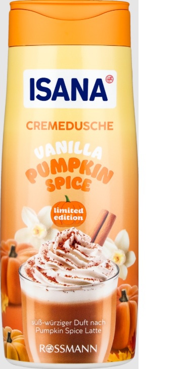 Isana Żel Pod Prysznic, Vanilla Pumpkin Spice