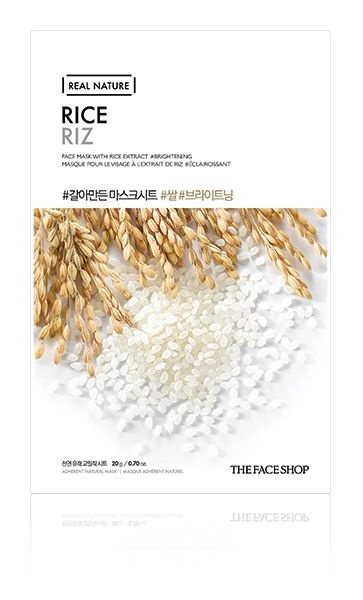 The Face Shop Real Nature Rice Sheet Mask