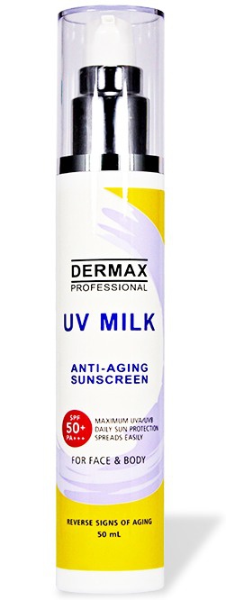 DERMAX UV Milk Anti-aging Sunscreen SPF 50+ Pa+++