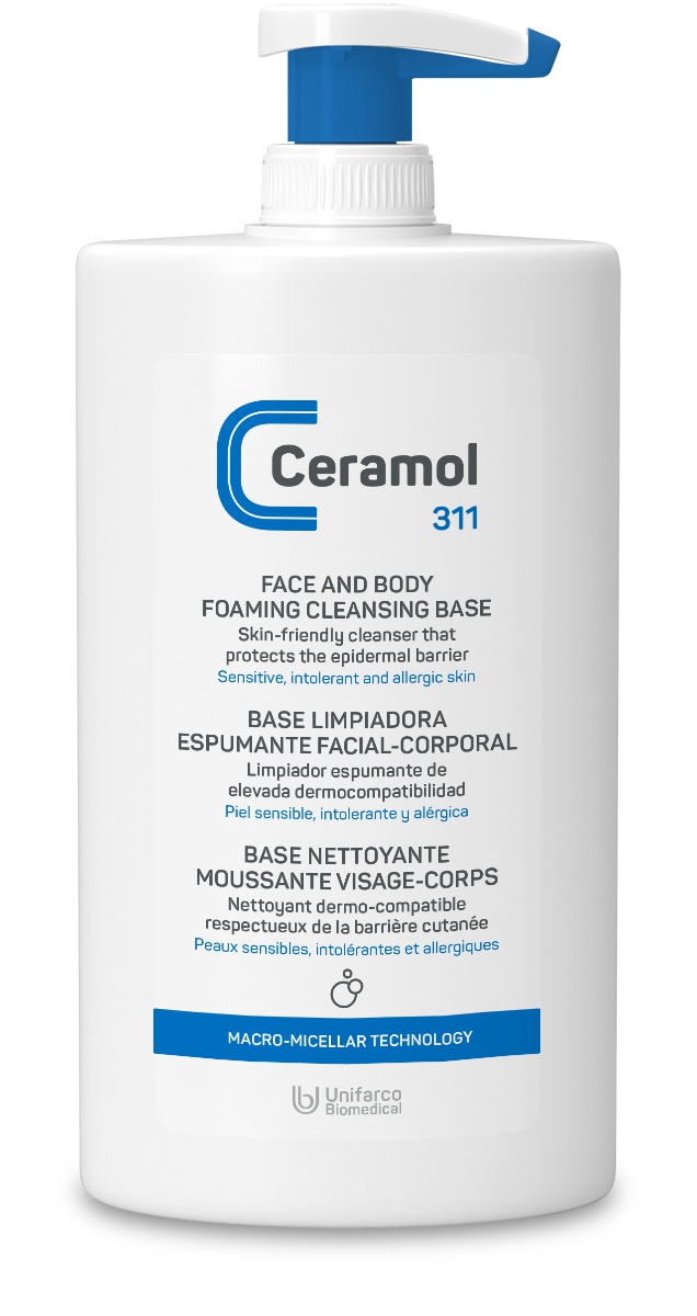 Ceramol 311 Face And Body Foaming Cleansing  Base