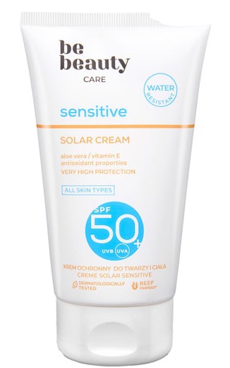 Be Beauty Care Sensitive Solar Cream SPF 50+