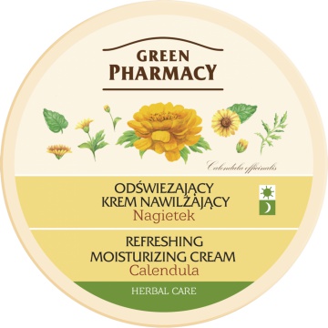 Green Pharmacy Refreshing Moisturizing Cream Calendula