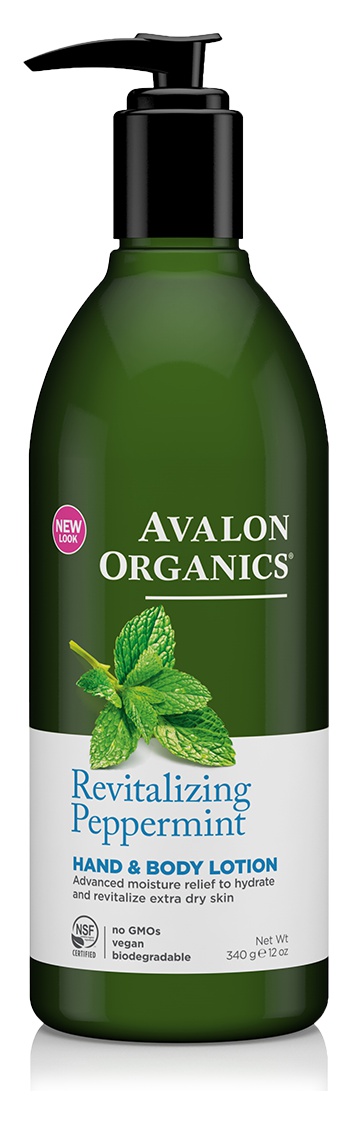 Avalon Organics Hand & Body Lotion Revitalizing Peppermint