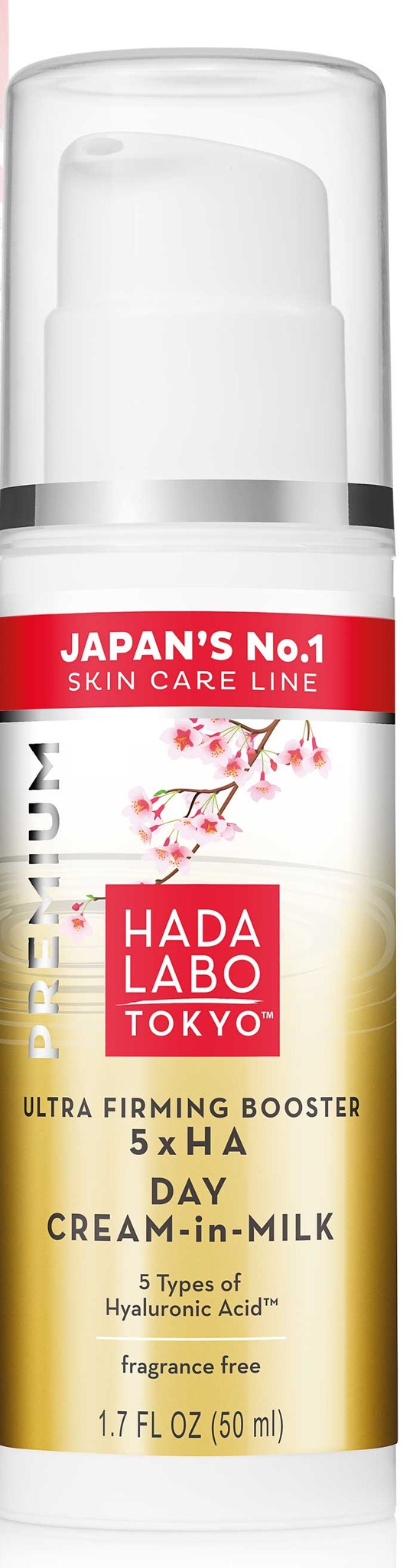 Hada Labo Tokyo Ultra Firming Booster 5xHA Day Cream-in-Milk