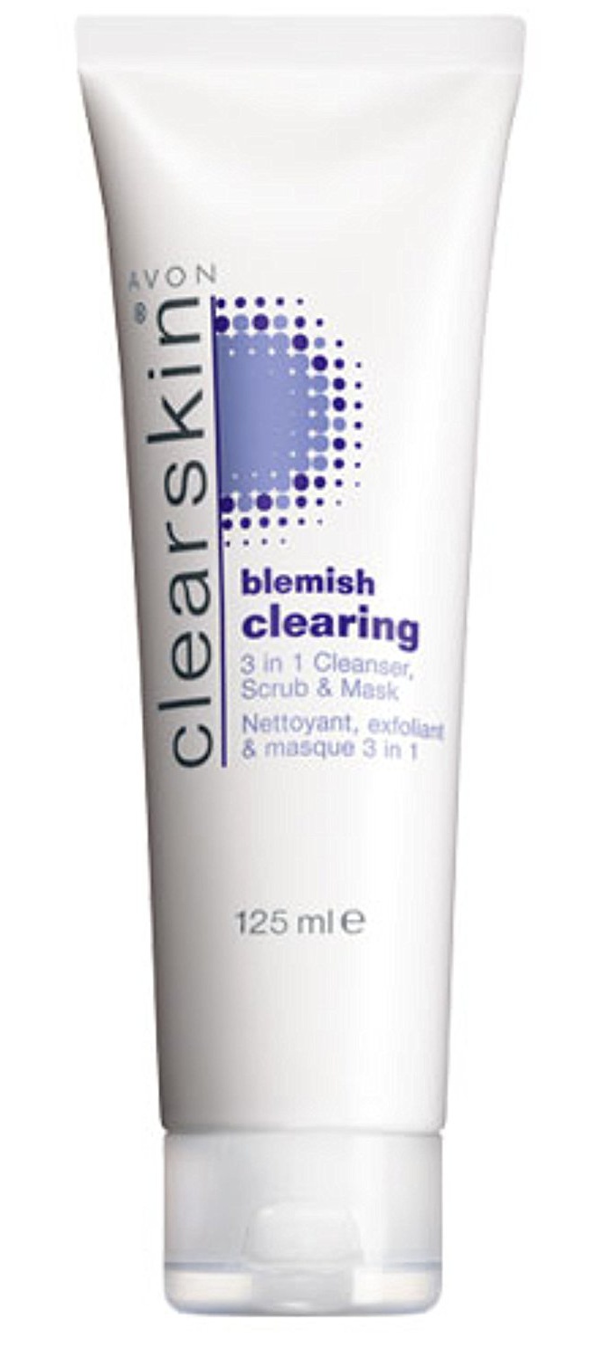 Avon Avon Clearskin 3-IN-1 Blemish Clearing Mask And Scrub