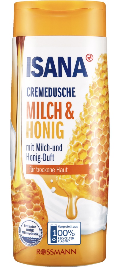 Isana Cremedusche Milch & Honig