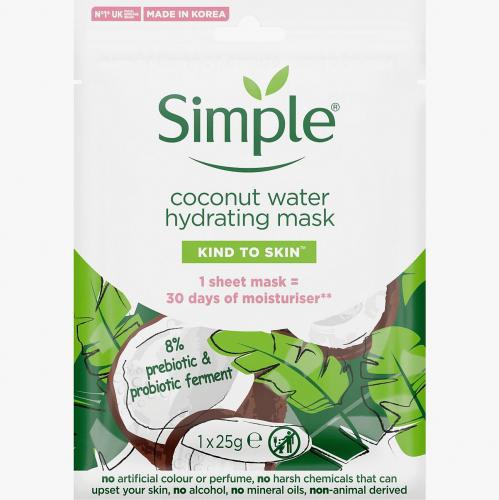 Simple Kind To Skin Hydrating Coconut Water Sheet Mask