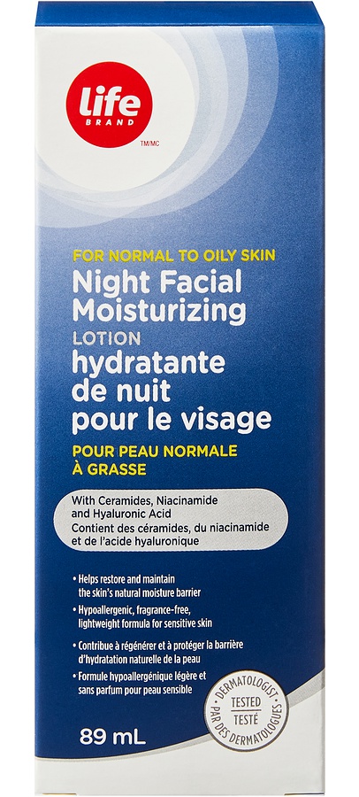 Life Brand Night Facial Moisturizing Lotion