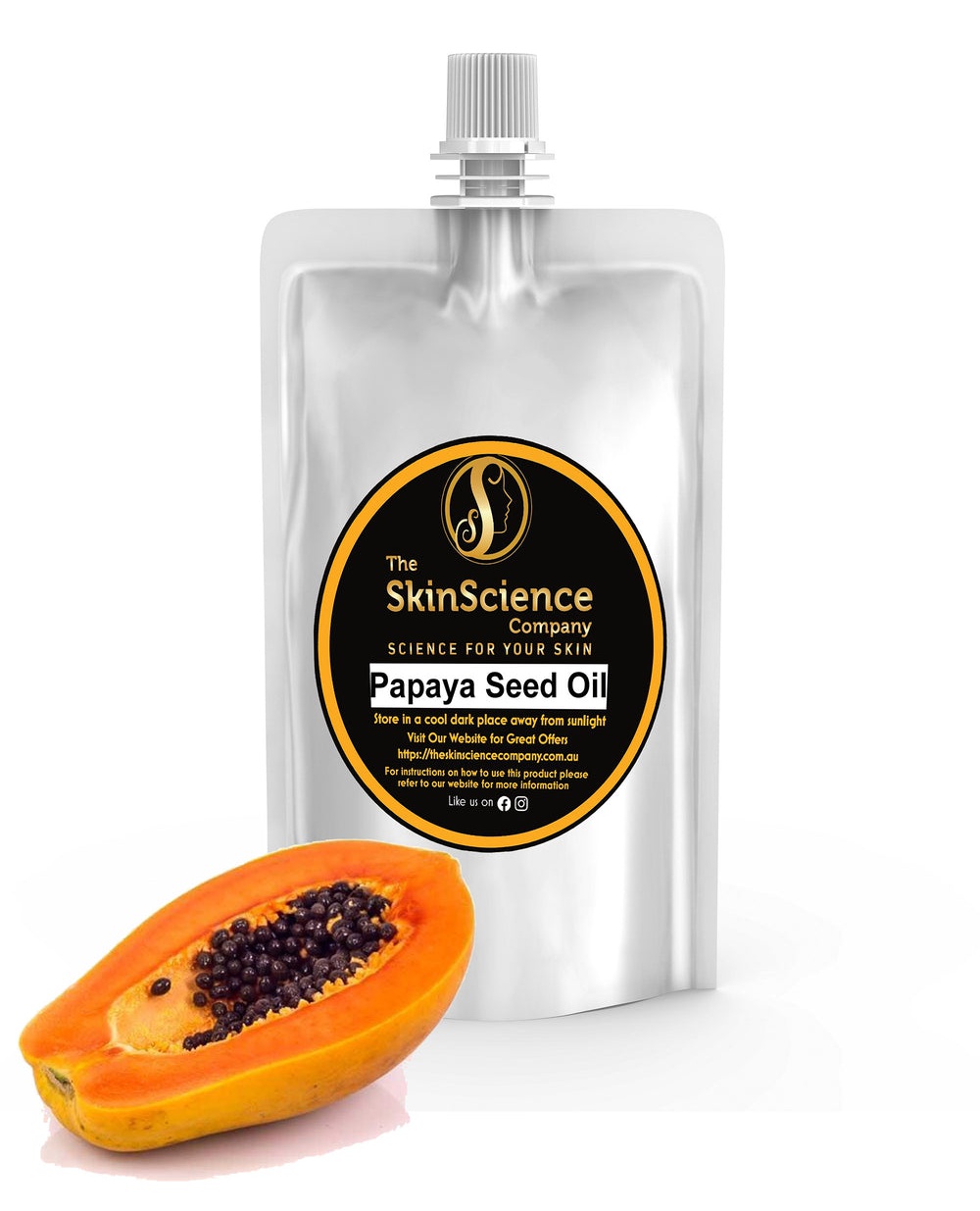 The SkinScience Company Papaya Seed Oil