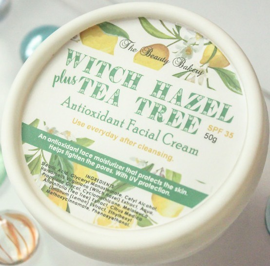 Beauty Bakery Witch Hazel Plus Tea Tree Antioxidant Facial Cream